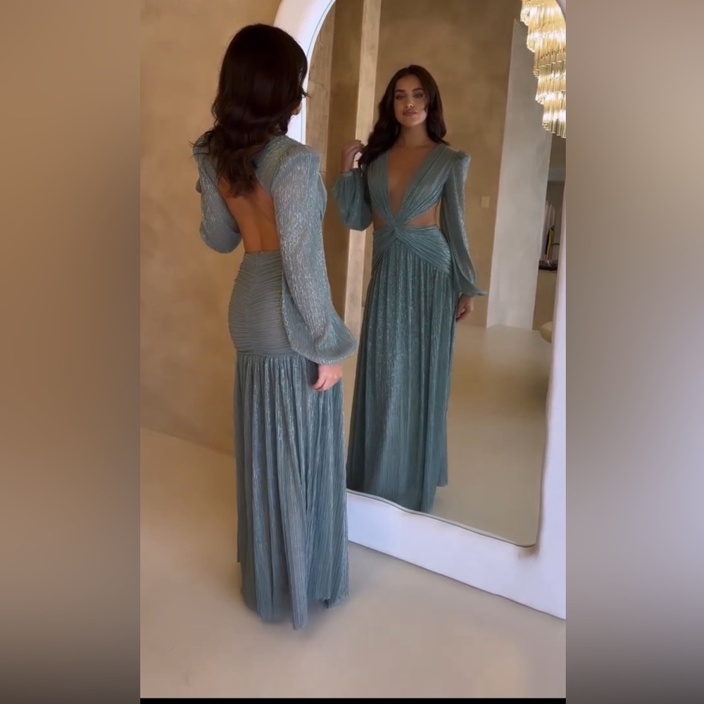 PATBO LUREX GOWN